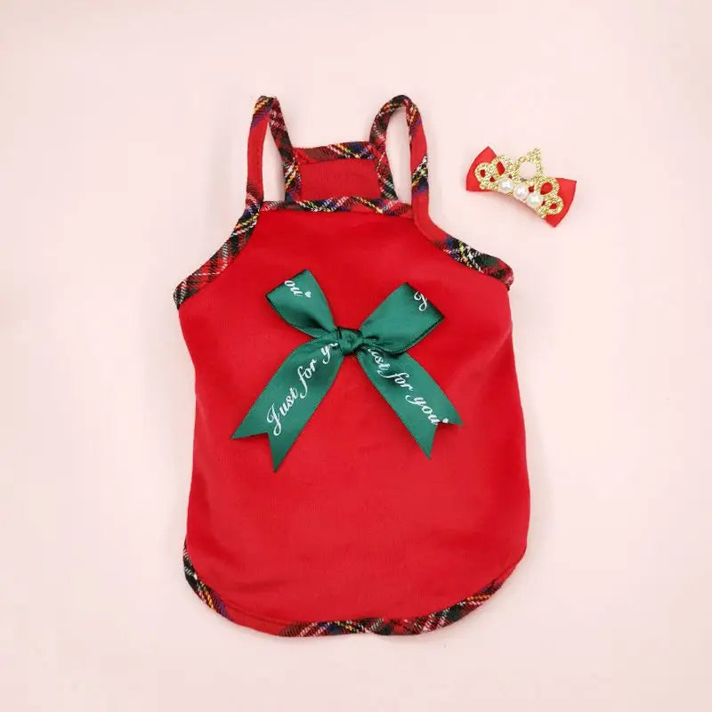 🎅💖 Robe de Noël Pupstyle pour Chat 💖🎅