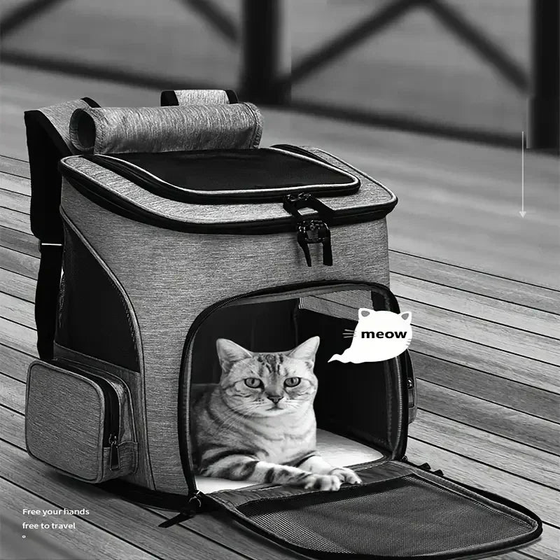 Panier de Transport PupStyle – Balades confortables et sans stress pour votre chat