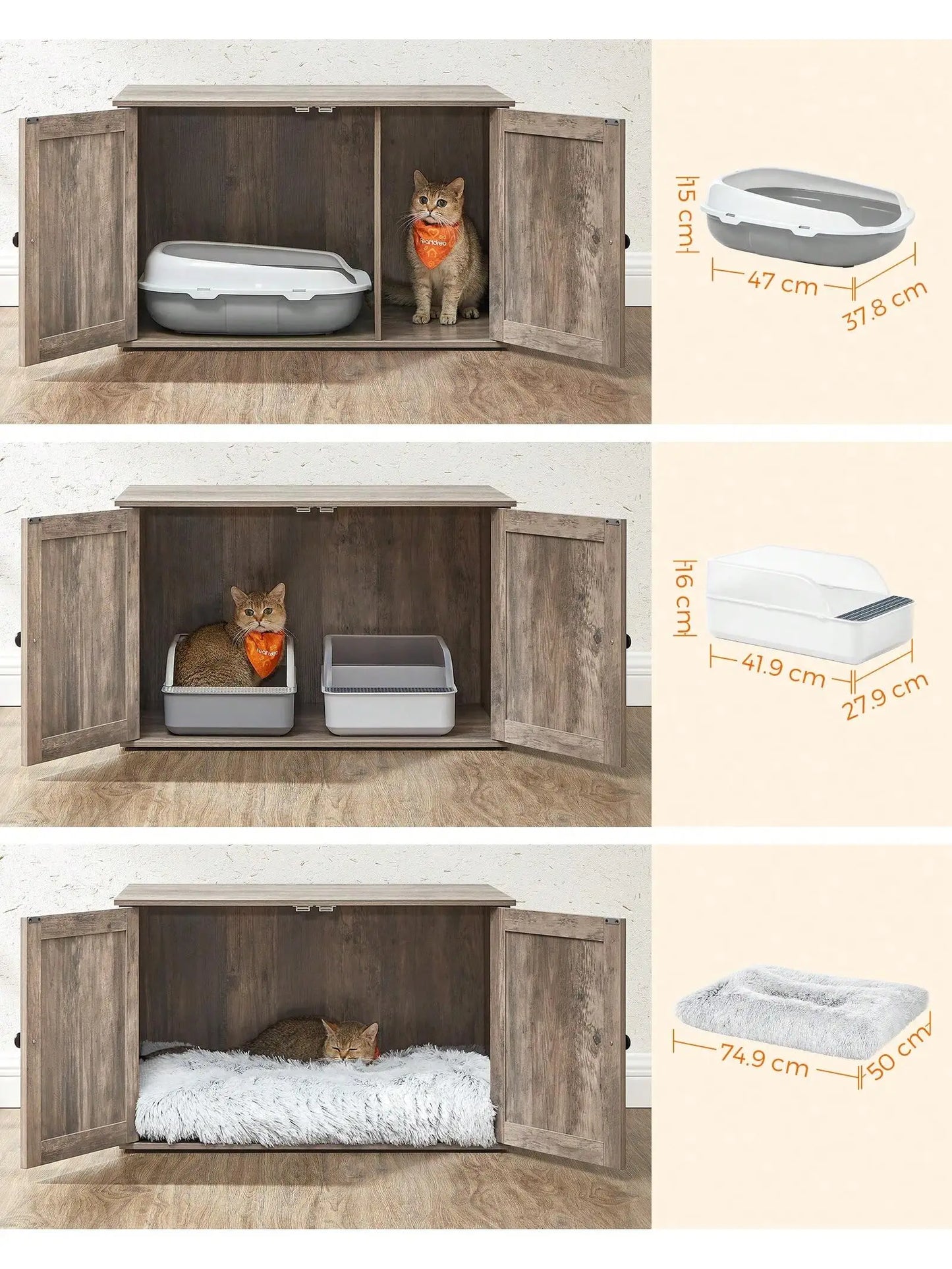maison-litière élégante et pratique 🏠🐱