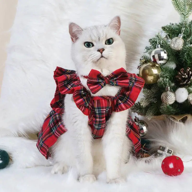 🎅💖 Robe de Noël Pupstyle pour Chat 💖🎅