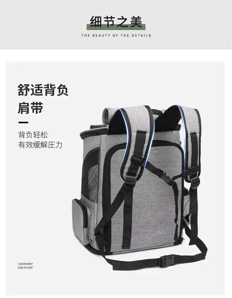 Panier de Transport PupStyle – Balades confortables et sans stress pour votre chat