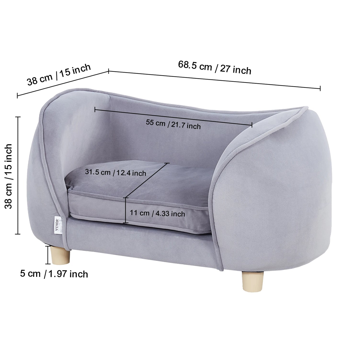 Panier PupStyle Ultra Moelleux